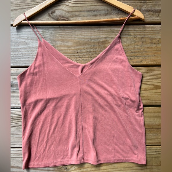 Maurices medium skinny strap pink tank top - Picture 6 of 6